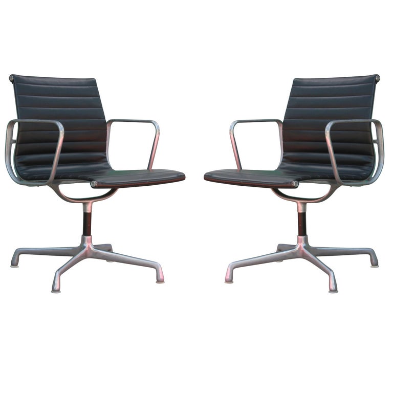 Charles Eames for Herman Miller office chairs, 1960s, offered by Reeves Antiques