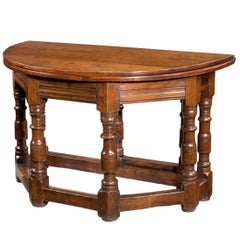 17th Century Credence Table