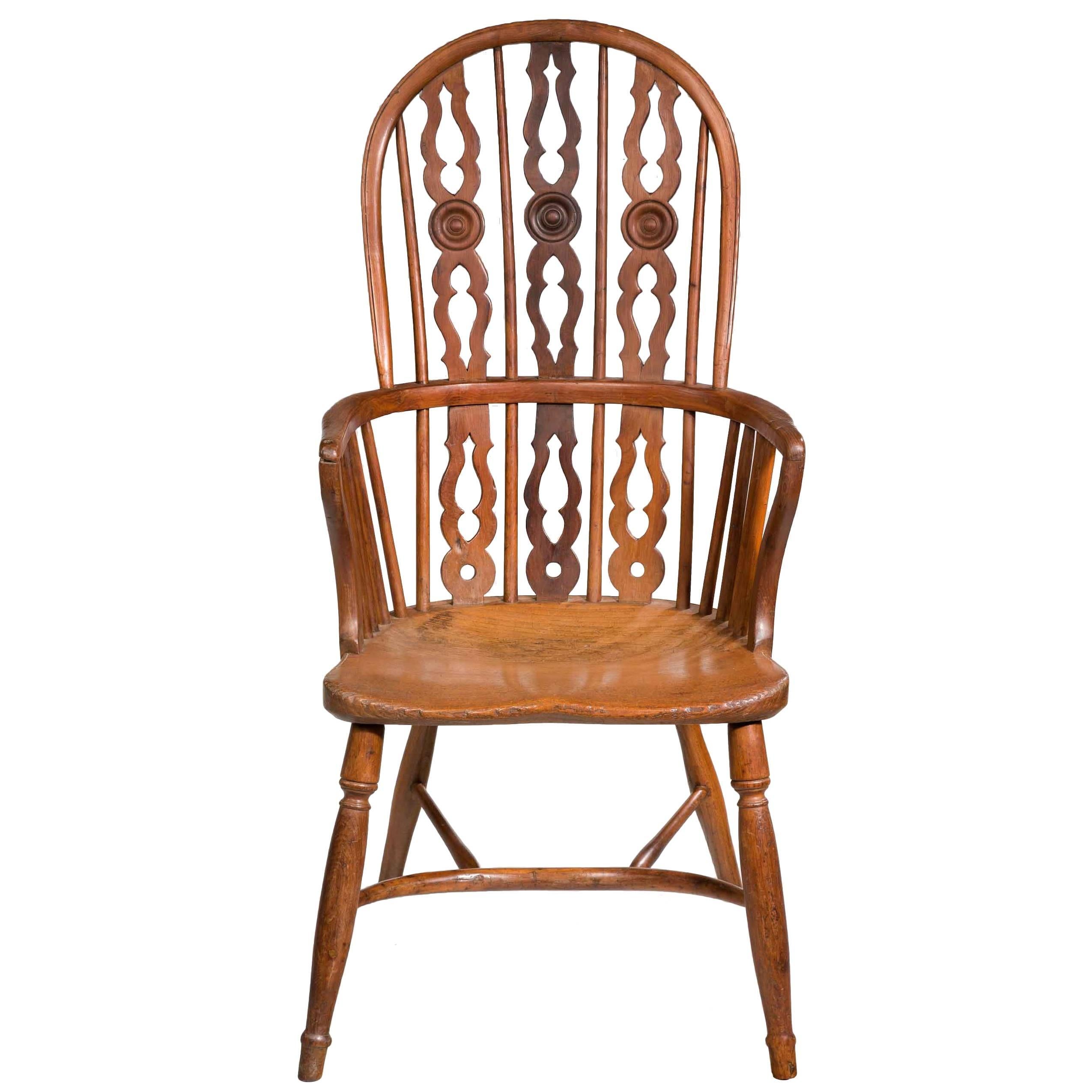 Mid19th Century Yew Tree Windsor Chair at 1stDibs