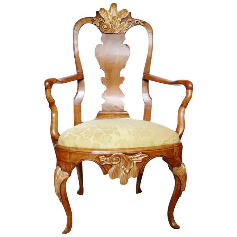 18th Century Rococo Chair