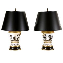 Custom Paris Porcelain Style Lamps