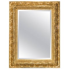 Fine Italian 19th Century Giltwood Mirror