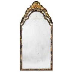 Early 18th Century Lacquered Mirror