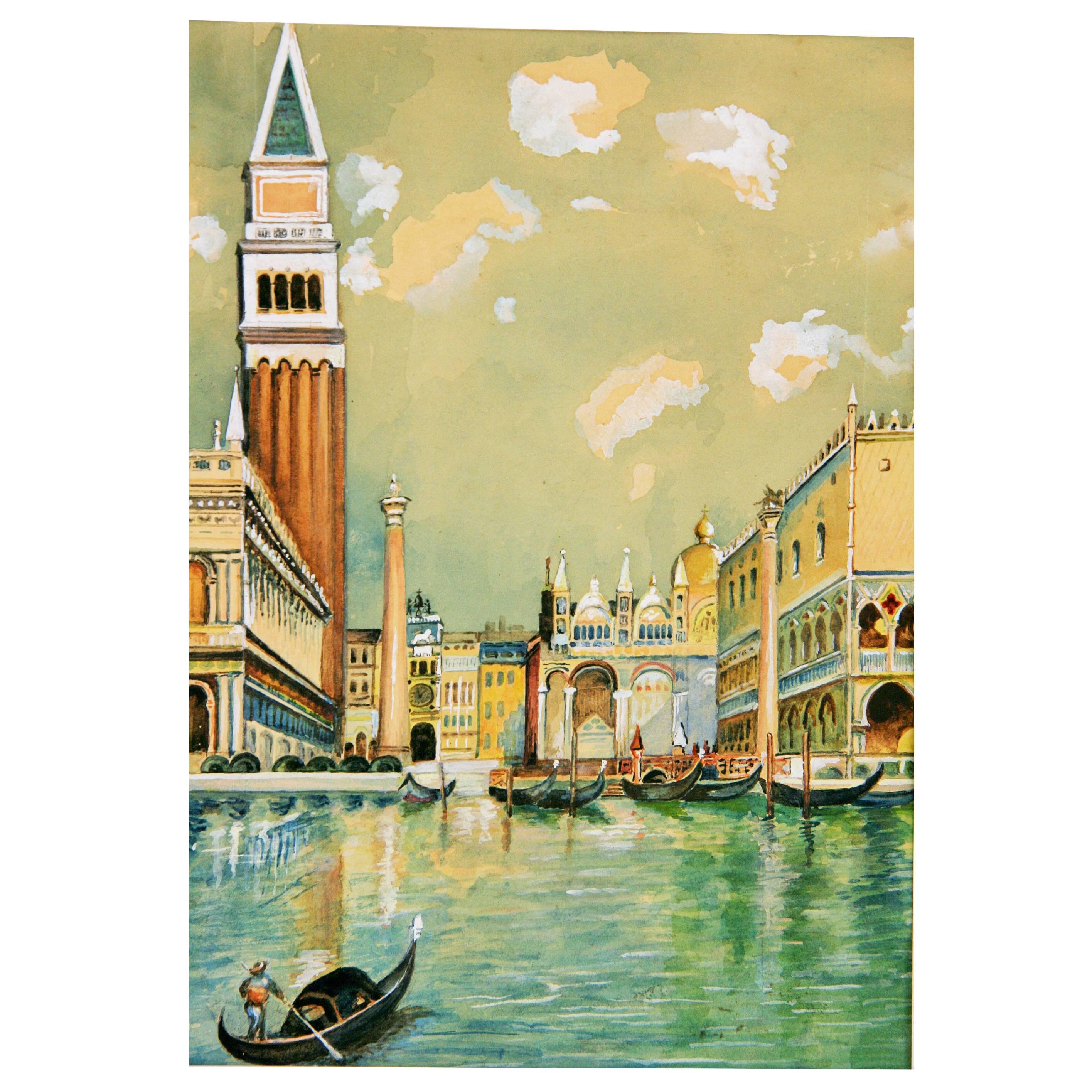 Piazza San Marco Venice Painting
