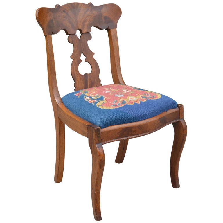 Victorian Parlor Chair With Needlepoint Seat For Sale At 1stdibs Victorian Parlor Chair with Needlepoint Seat For Sale - Victorian Parlor Chair With Needlepoint Seat For Sale At 1stdibs