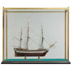 Model of the Russian 66 Gun Ship, Pobedonosec 10