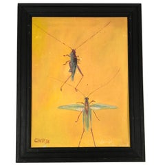 Painting of Grasshoppers, circa 1936