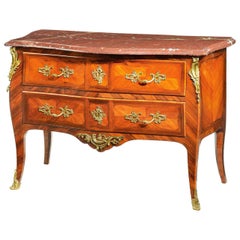 Mid-19th Century French Kingwood Commode