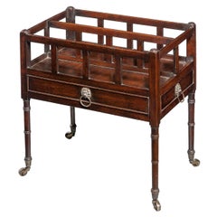 Regency Period Mahogany Canterbury