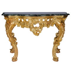 19th Century Rococo Revival Console Table
