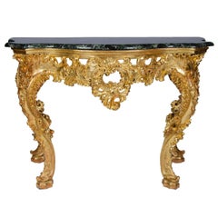 19th Century Rococo Revival Console Table