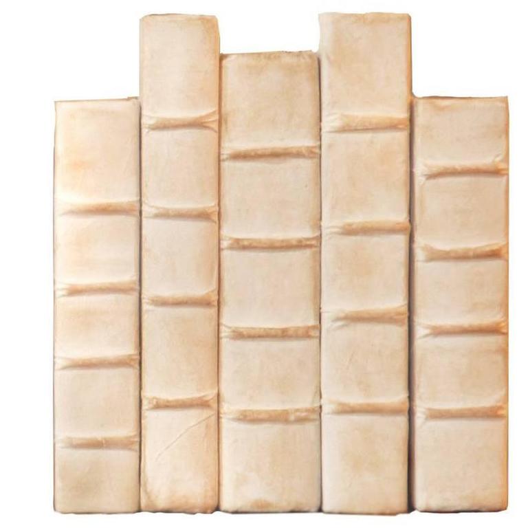 Antiqued White Parchment For Sale at 1stdibs