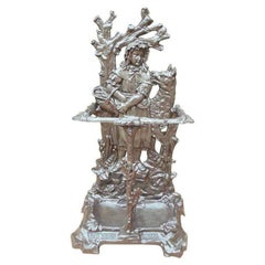 Cast Iron Umbrella Stand of Red Riding Hood