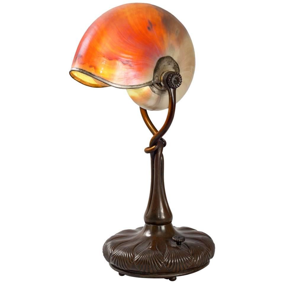 “Nautilus” Tiffany Desk Lamp