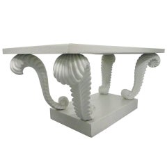 Grosfeld House Carved Plume Coffee Table 1