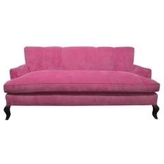 Breast Cancer Awareness Art Deco Style Pink Sofa 100% Proceeds to Susan G Komen