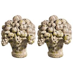 Pair of 19th Century Terracotta Flower Pots