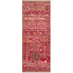 Colorful Vintage Moroccan Rug