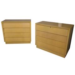 Pair of American Mid-Century Modern Chest of Drawers 7