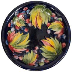 Early, William Moorcroft Bowl, Berries and Leaves Pattern, circa 1930 7