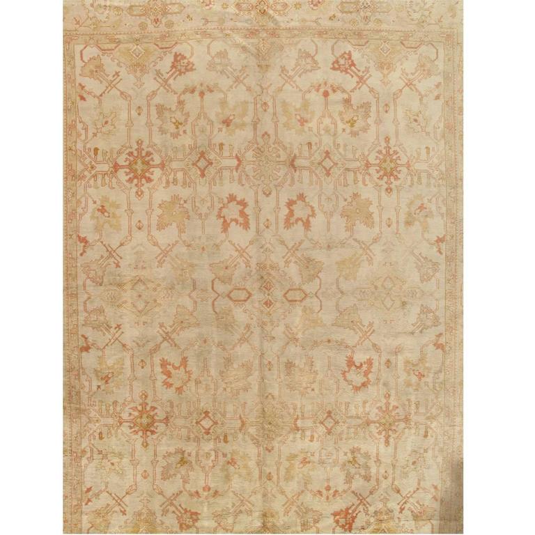 Oushak rug, 1910