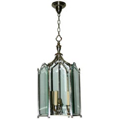 Neoclassic Style Silver Plated Lantern