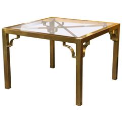 Mastercraft Brass End Table 10