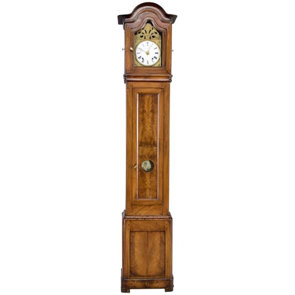 19th Century Horloge de Parquet or Tall Case Clock