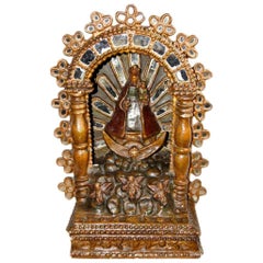 Spanish Colonial Giltwood Altar