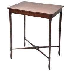 18th Century Mahogany Spider Leg Side Table 4