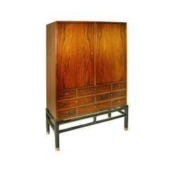 Danish Rosewood Cupboard by Illum Wikkelsø