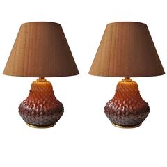 Pair of Ceramic Table Lamps 12
