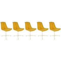 Set of Five Richard Schultz for Knoll Dining Chairs 1