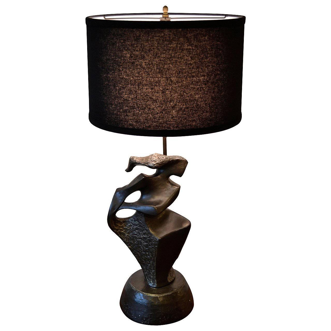 Frederic Weinberg Female Sculptural Table Lamp, circa 1950s