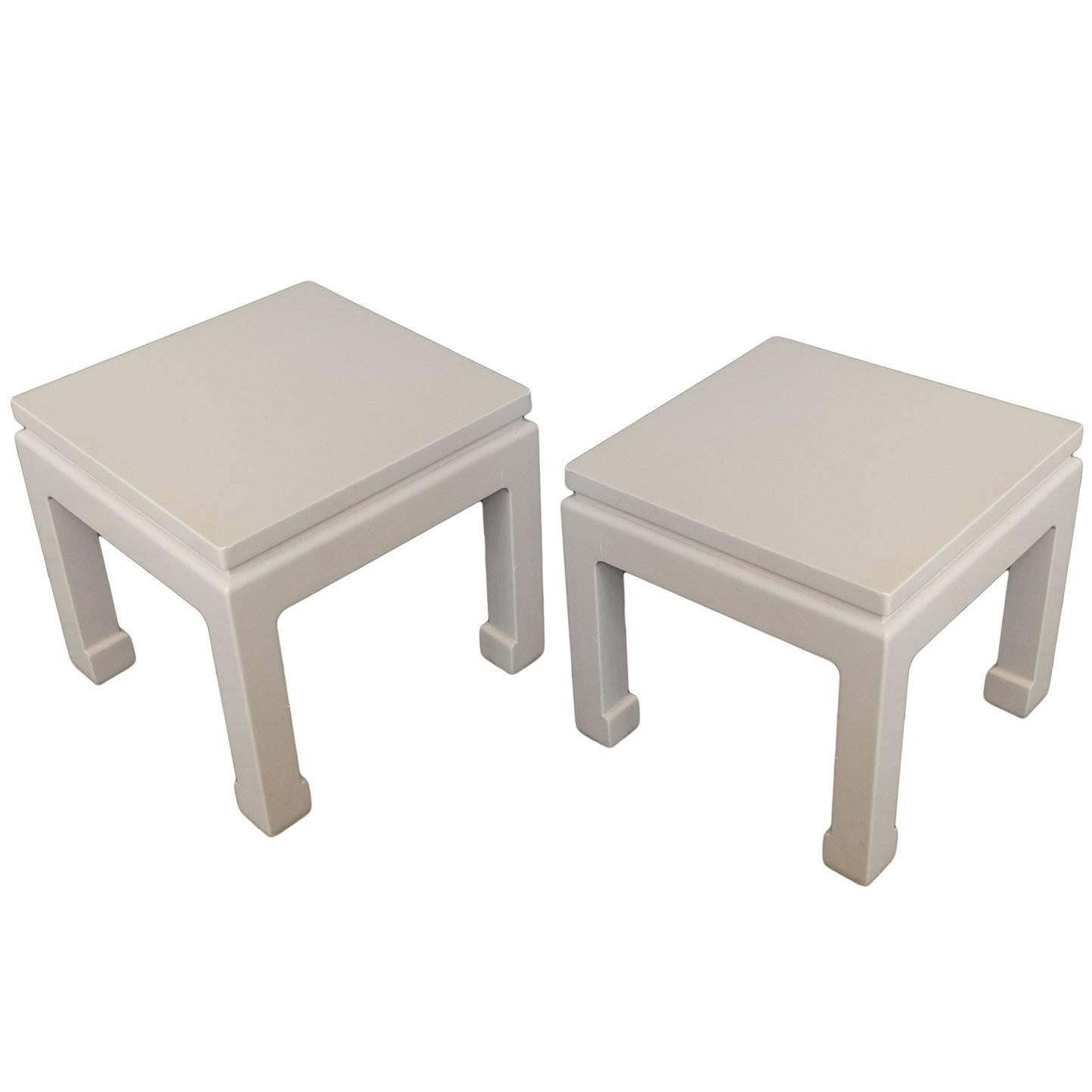 Chinese Modern End Tables