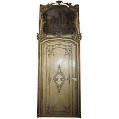 Antique Baroque Door Refined with Gold