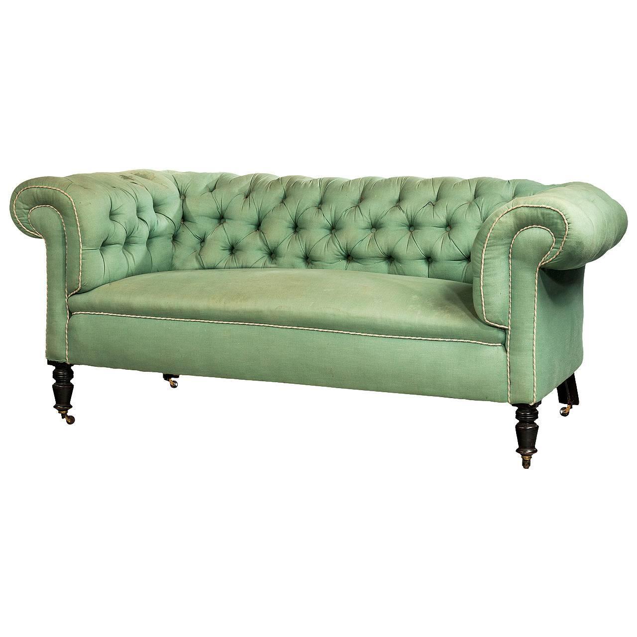 DoubleSided Chesterfield Sofa at 1stdibs