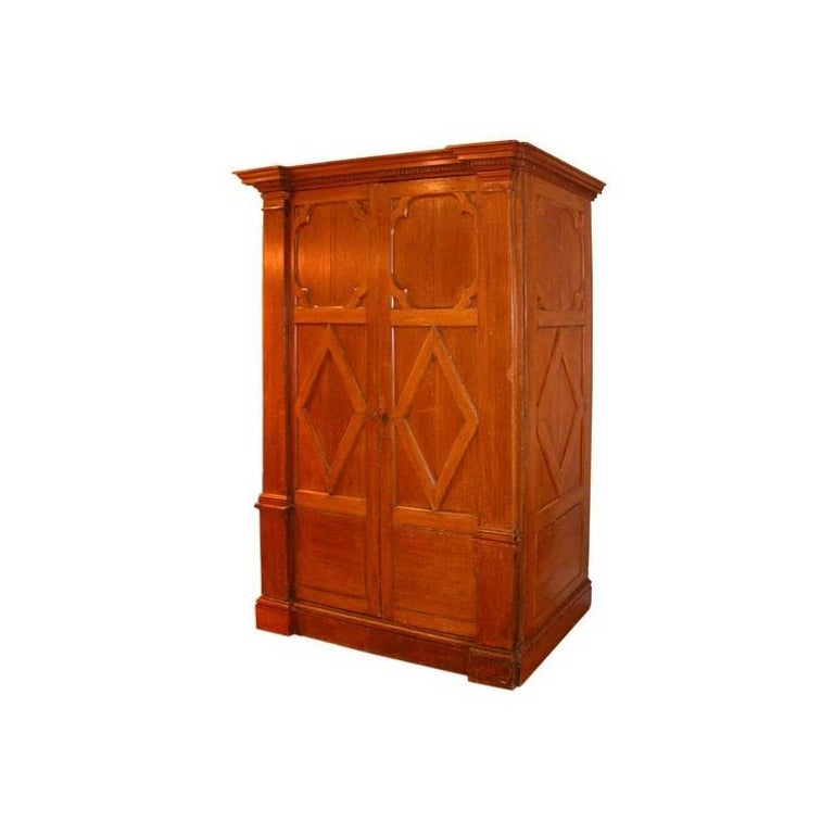 Faux Bois Armoire For Sale at 1stDibs