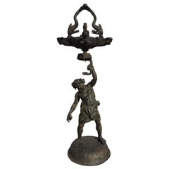 Grand Tour Pompeian Bronze of Silenus, Large Scale