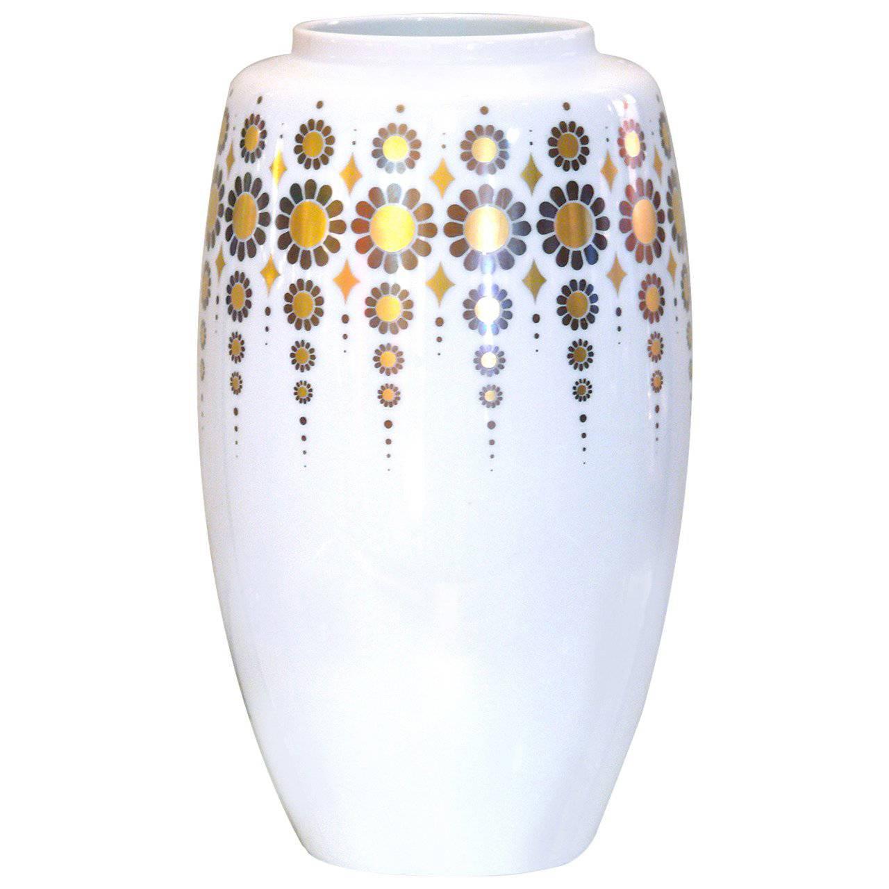 Porcelain Vase by Alboth & Kaiser For Sale