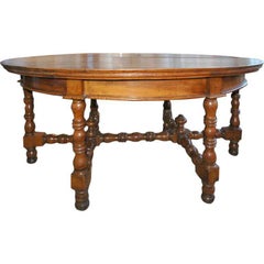 18th Century Fruitwood Oval Centre Table