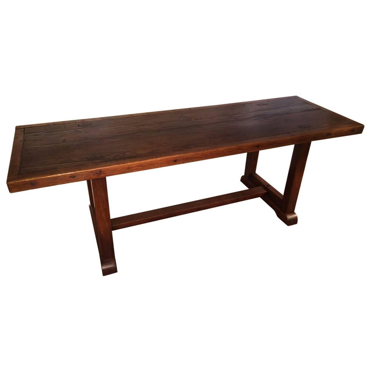 Elmwood Refectory Table