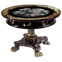 Antique Meiji Period Japanese Lacquer Centre Table