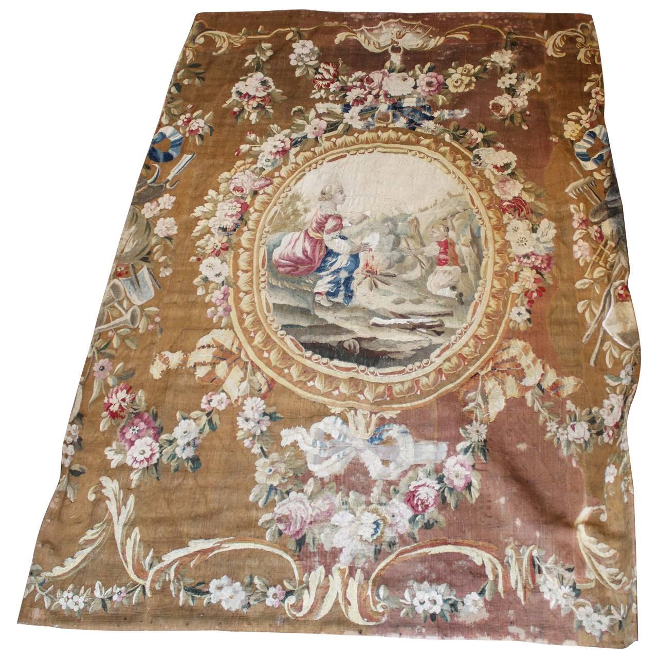 Aubusson French Tapestry For Sale