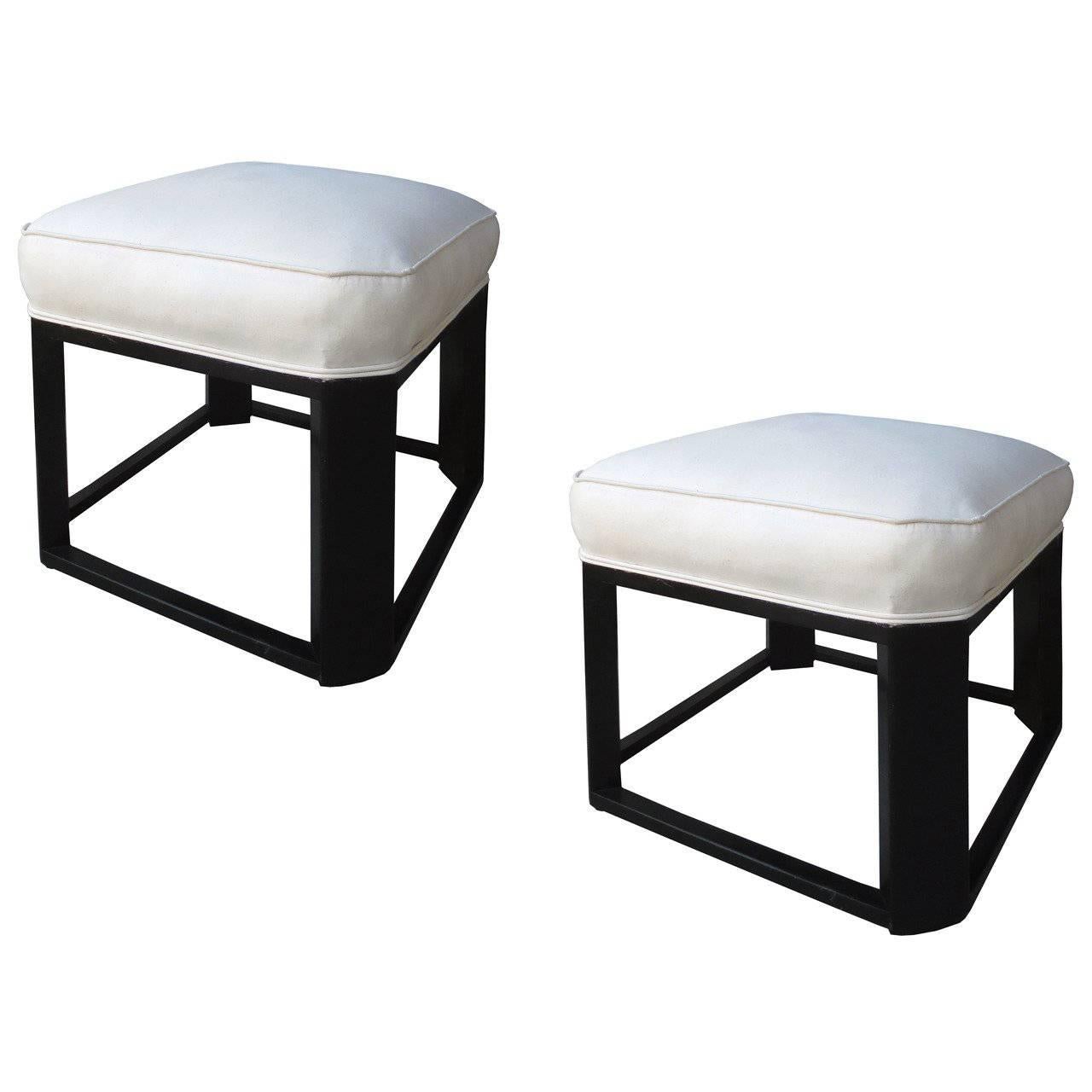 Pair of Art Deco Stools, Possibly of the Period