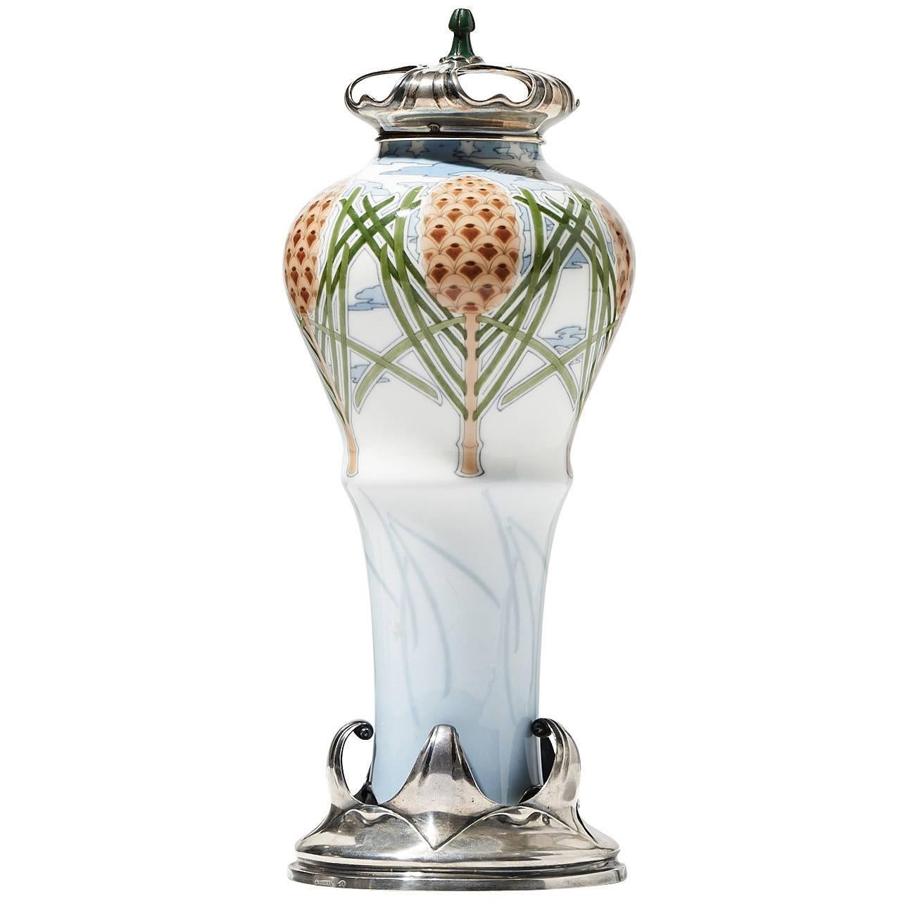 19th Century Imperial Winter Vase D'aiseray by Sèvres For Sale
