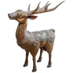 Burmese Figure of a Deer