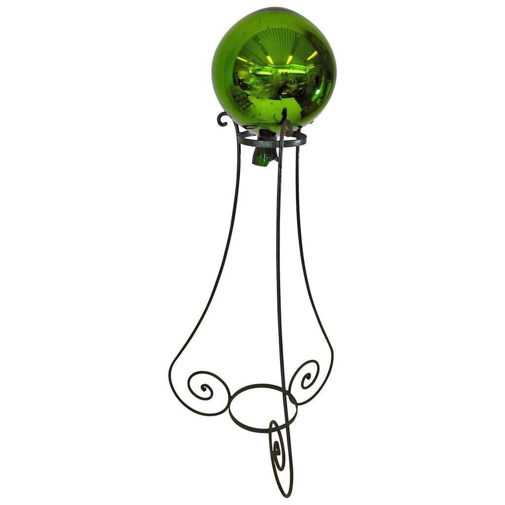 Witch Ball on a Stand For Sale