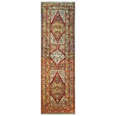 Antique Kirshehir Oushak Turkish Runner