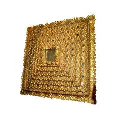 Square Giltwood Mirror 8